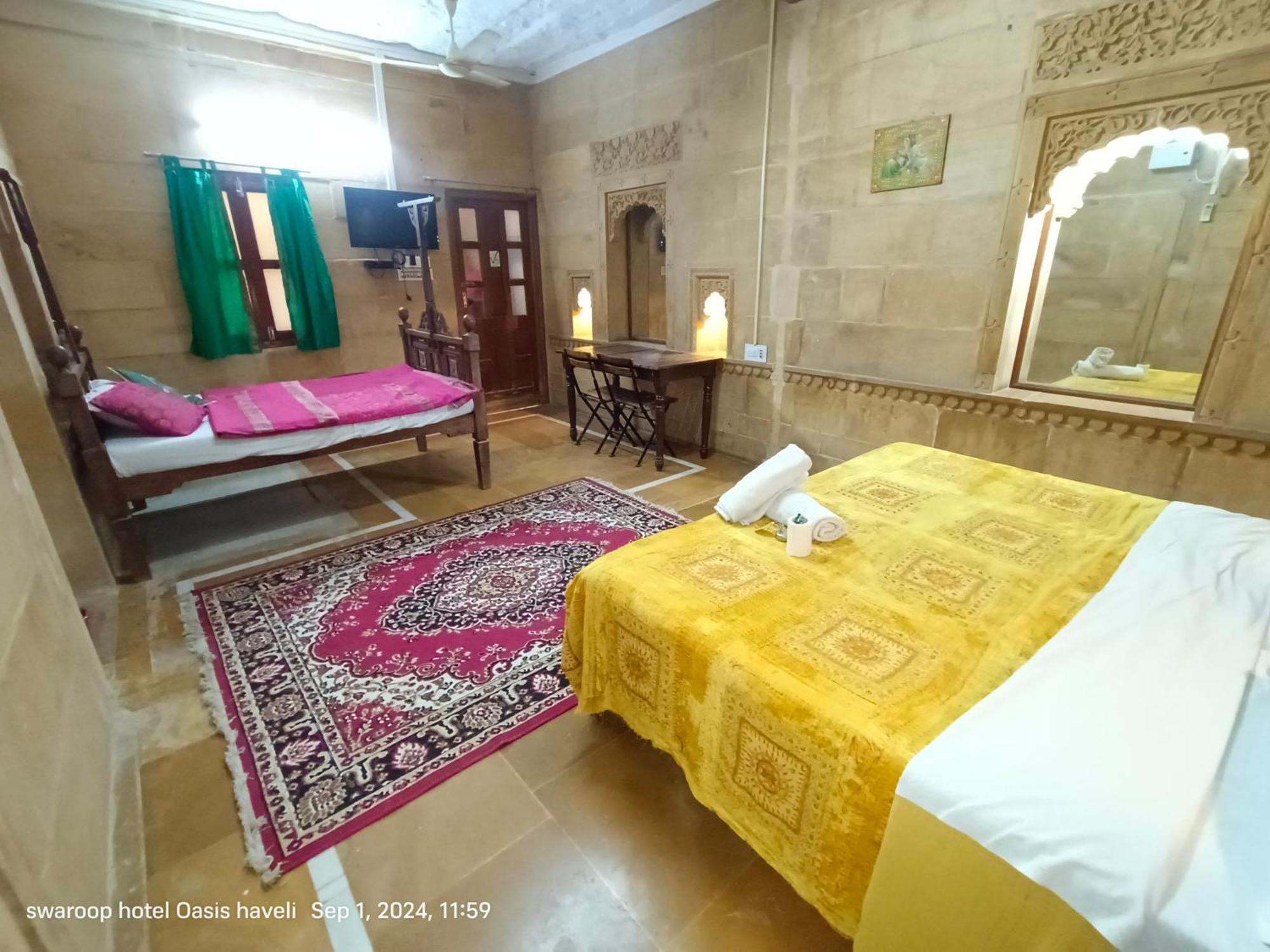 Hotel Oasis Haveli Jaisalmer Buitenkant foto